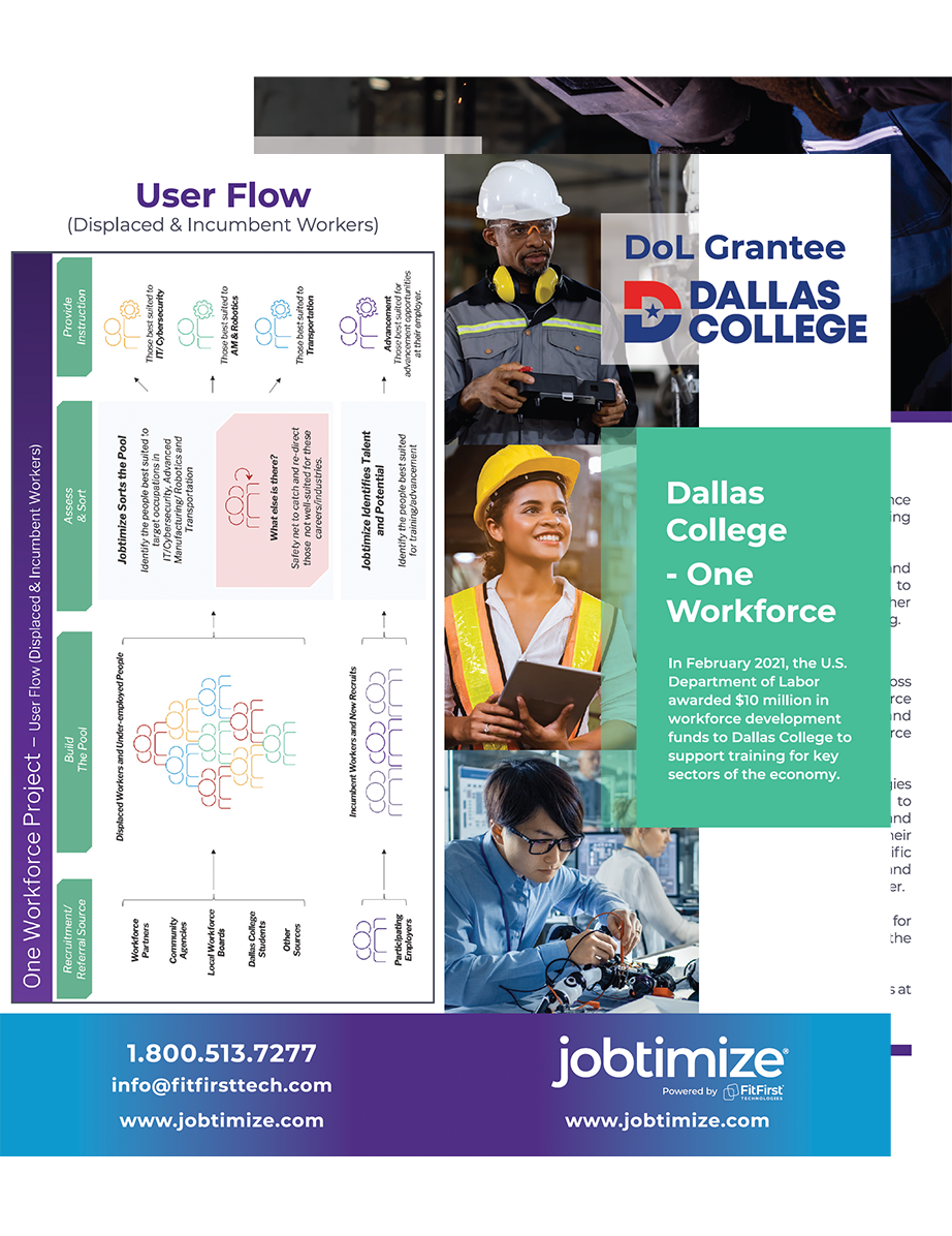 Jobtimize and Dallas College